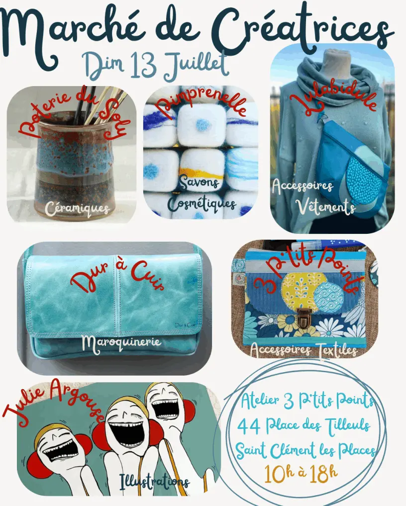 poterie su soly chez 3 p'tits points couture