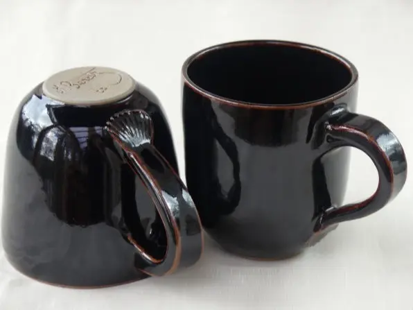 mugs émaillés tenmoku