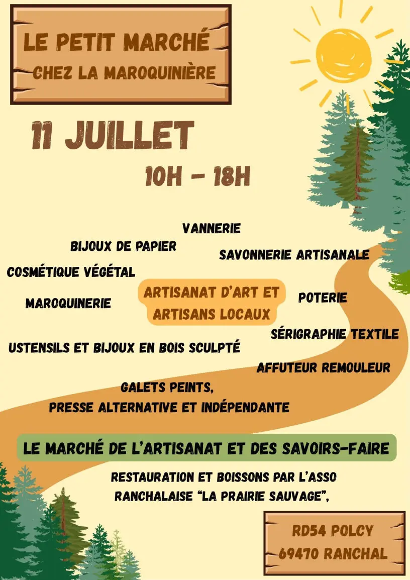 Marché d'artisanat vagabonde Ranchal